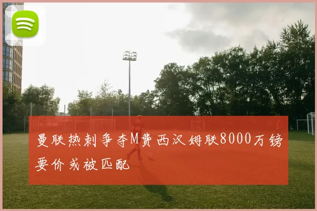 曼联热刺争夺M费西汉姆联8000万镑要价或被匹配